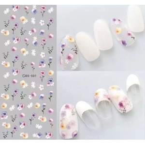 Pastel Pansy Water Decals