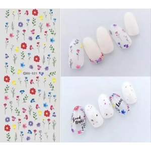 Floral Meadow Water Decals