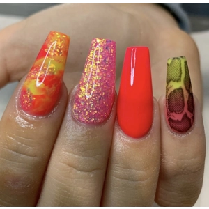 Dixie Plates Animal Print Mini Plate