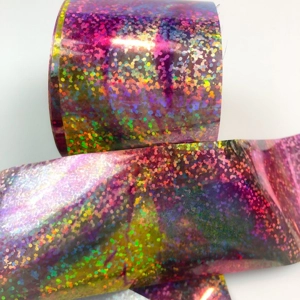 Pink Champagne Nail Art Foil - 1 Meter