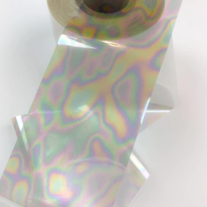 Clear Rainbow 1 Nail Art Foil - 1 Meter