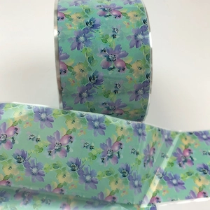 Watercolour Lilacs Nail Art Foil - 1 Meter