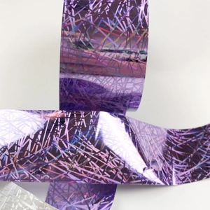 Lilac Splice Nail Art Foil - 1 Meter
