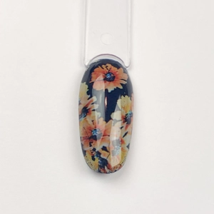 Golden Daisies Nail Art Foil - 1 Meter