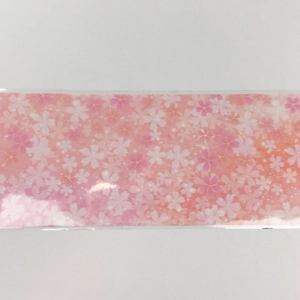 Pink Blossoms Nail Art Foil - 1 Meter