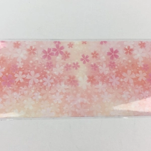 Pink Blossoms Nail Art Foil - 1 Meter
