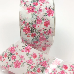 Camelia Blossoms Nail Art Foil - 1 Meter