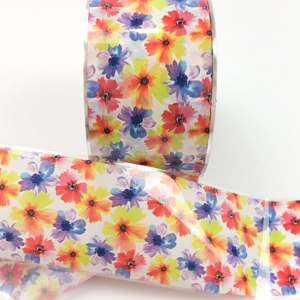 Summer Blooms Nail Art Foil - 1 Meter