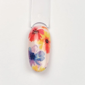 Summer Blooms Nail Art Foil - 1 Meter