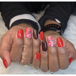 Japanese Floral Nail Art Foil - 1 Meter