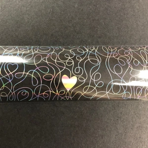 Hearts & Squiggles Nail Art Foil - 1 Meter