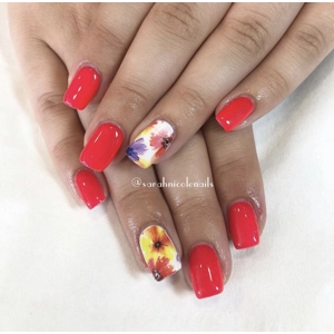 Summer Blooms Nail Art Foil - 1 Meter