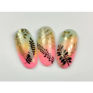 Dixie Plates Lots of Leaves 01 Mini Plate