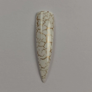 Cracked Gold Nail Art Foil - 1 Meter
