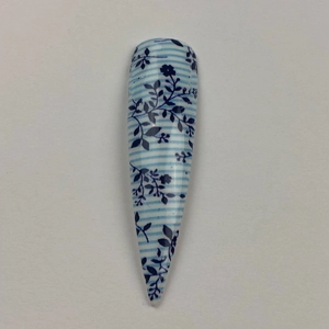 Cornflower Blue Nail Art Foil - 1 Meter