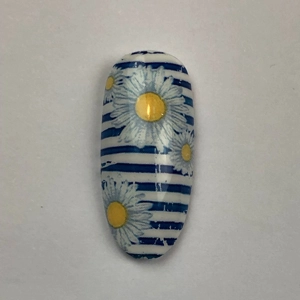 Summer Daisies Nail Art Foil - 1 Meter