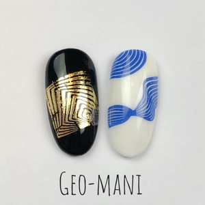 Dixie Plates Geo-Mani Mini Plate