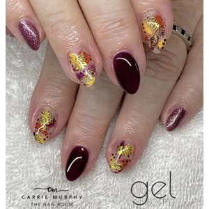 Dixie Plates Lots of Leaves 01 Mini Plate