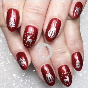 Dixie Plates Christmas Trinkets Mini Plate