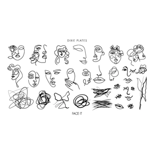 Dixie Plates Face It Mini Plate