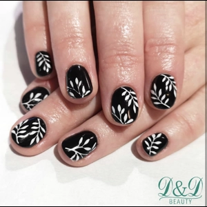 Dixie Plates Lots of Leaves 01 Mini Plate