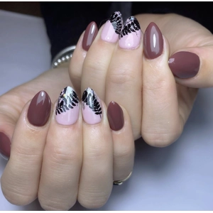 Dixie Plates Lots of Leaves 01 Mini Plate