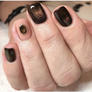 Gold Oval Outline Stickers