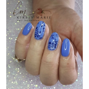 Cornflower Blue Nail Art Foil - 1 Meter