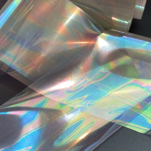 Clear Rainbow 3 Nail Art Foil - 1 Meter