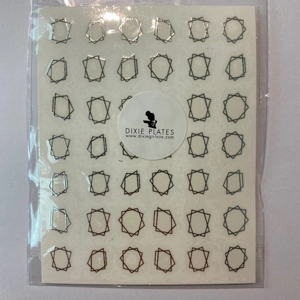 Geometric Frame Stickers - Choose From 5 Colours