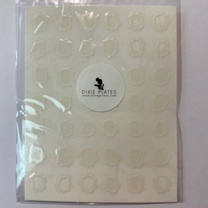 Geometric Frame Stickers - Choose From 5 Colours