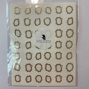 Geometric Frame Stickers - Choose From 5 Colours