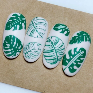 Dixie Plates Lots of Leaves 02 Mini Plate