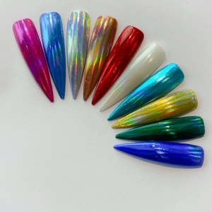 Holographic Selection Nail Art Foil - Box of 10