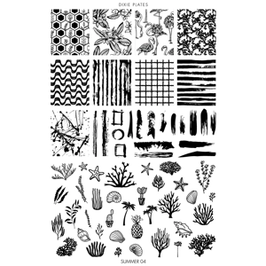 Dixie Plates Summer 04 Plate