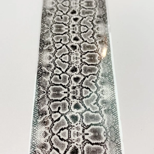 Skeleton Snake Nail Art Foil - 1 Meter