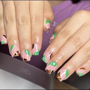 Perfect Tortoise Shell Nail Art Foil - 1 Meter