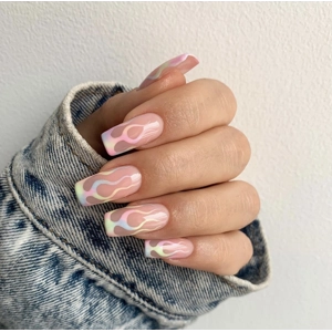 Pastel Rainbow Pigment Stack