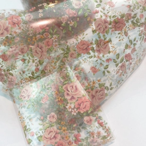 Marie's Roses Nail Art Foil - 1 Meter