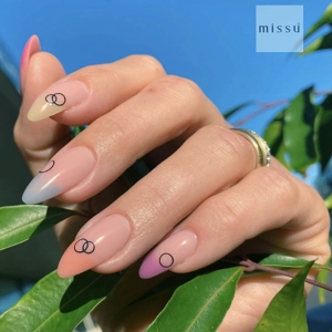 Pastel Rainbow Pigment Stack