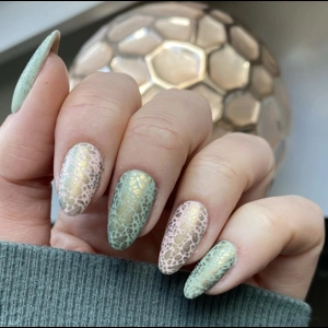 Dixie Plates Learnah's Perfect Prints 02 Mini Plate