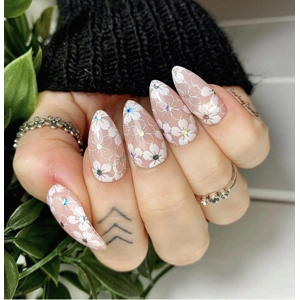 Dixie Plates A Bunch of Flowers Plate