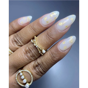 Gold Leaf - Yellow Gold / Copper (Rose) Gold / White Gold