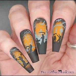 Dixie Plates Halloween 2021 Plate