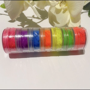 Neon Rainbow Pigment Stack