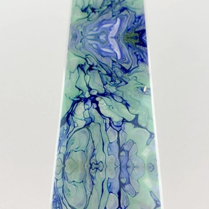 Turquoise Oil Slick Nail Art Foil - 1 Meter