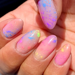 Neon Rainbow Pigment Stack