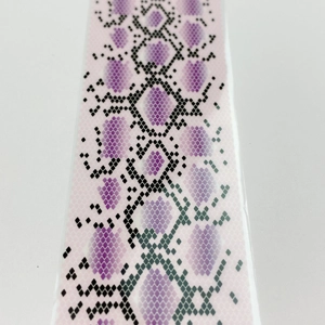 Pink Python Nail Art Foil - 1 Meter