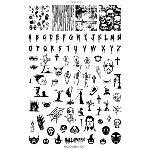 Dixie Plates Halloween 2021 Plate