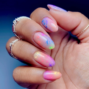 Neon Rainbow Pigment Stack